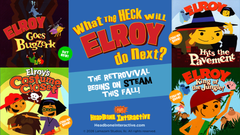 “What The Heck Will Elroy Do Next?” series logo